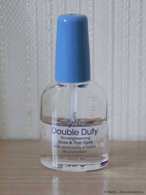 Покрытие для ногтей Sally Hansen Double Duty( укрепляющая основа и верхний слой) - фото