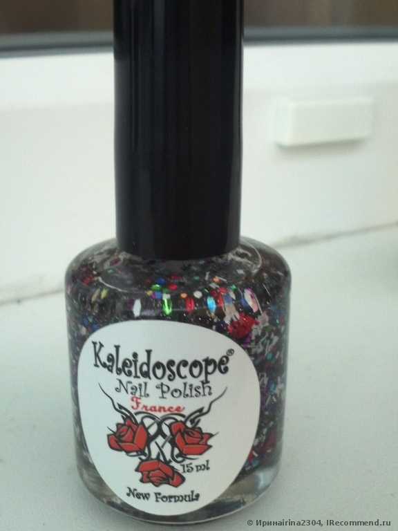Лак для ногтей EL CORAZON Kaleidoscope декоративный топ Забава - фото