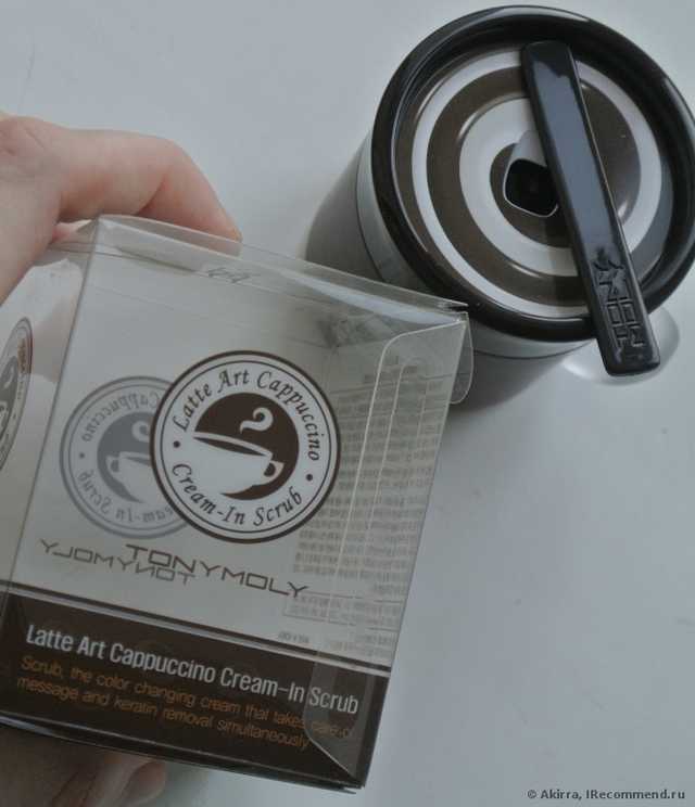 Маска-скраб TONY MOLY Latte Art Cappucino Cream - In Scrub - фото