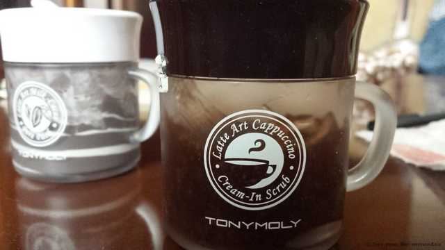 Маска-скраб TONY MOLY Latte Art Cappucino Cream - In Scrub - фото