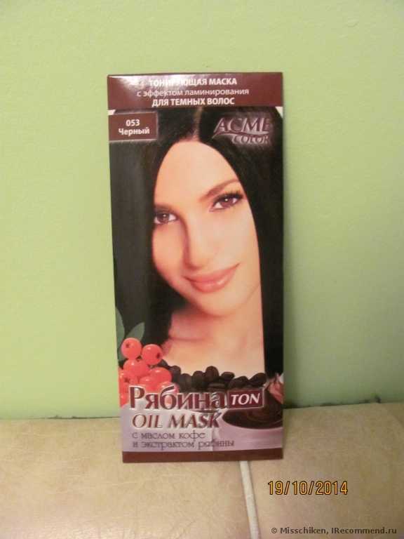 Тонирующая маска «ACME-COLOR» «Рябина Ton Oil Mask» - фото