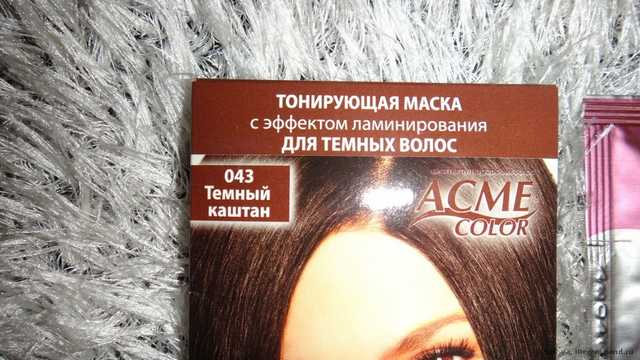 Тонирующая маска «ACME-COLOR» «Рябина Ton Oil Mask» - фото