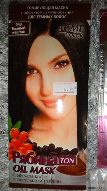 Тонирующая маска «ACME-COLOR» «Рябина Ton Oil Mask» - фото