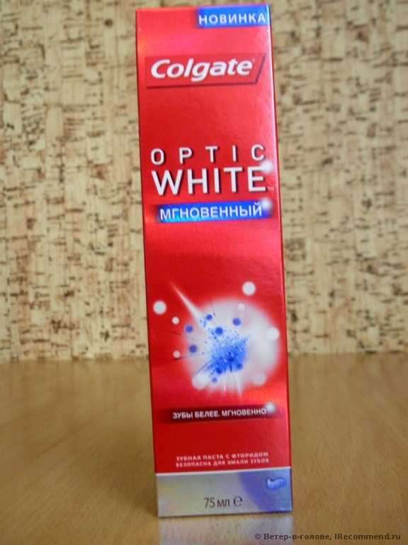 Зубная паста Colgate Optic White Мгновенный - фото