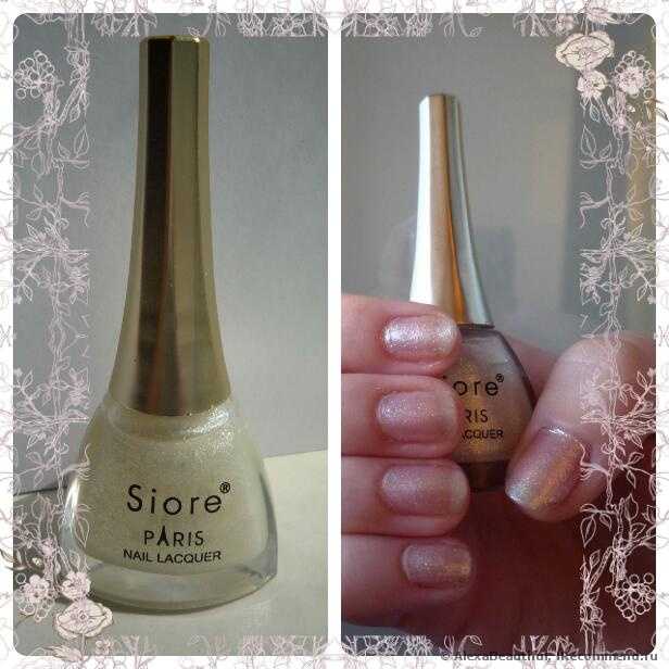 Лак для ногтей Siore  Paris Nail Lacquer - фото