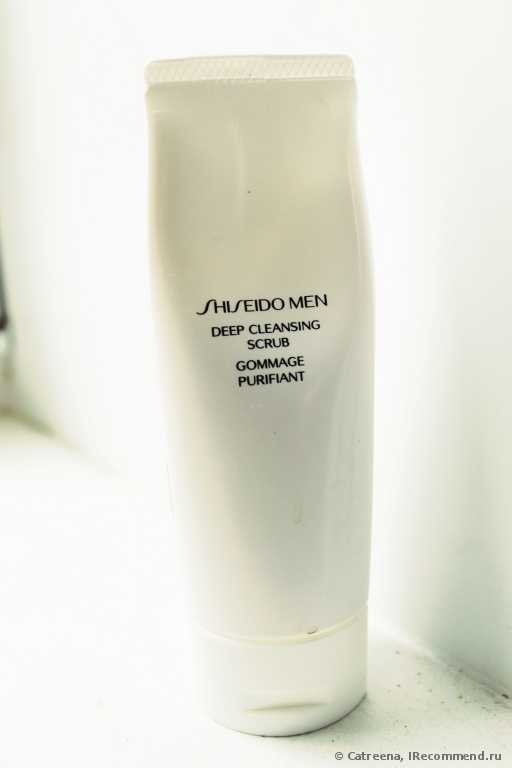 Скраб для лица Shiseido Men Deep Cleansing Scrub - фото