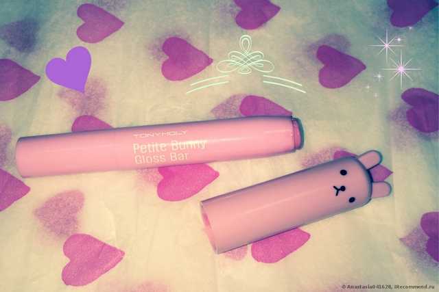Помада-блеск TONY MOLY PETITE BUNNY GLOSS BAR - фото