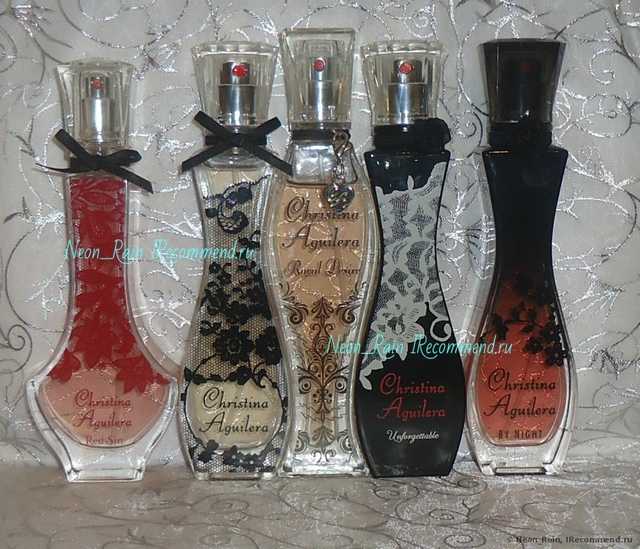 Моя коллекция парфюмов Christina Aguilera