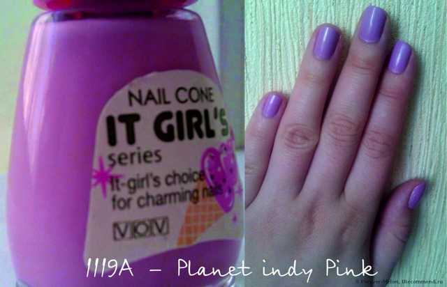 Лак для ногтей VOV nail cone IT GIRL'S - фото