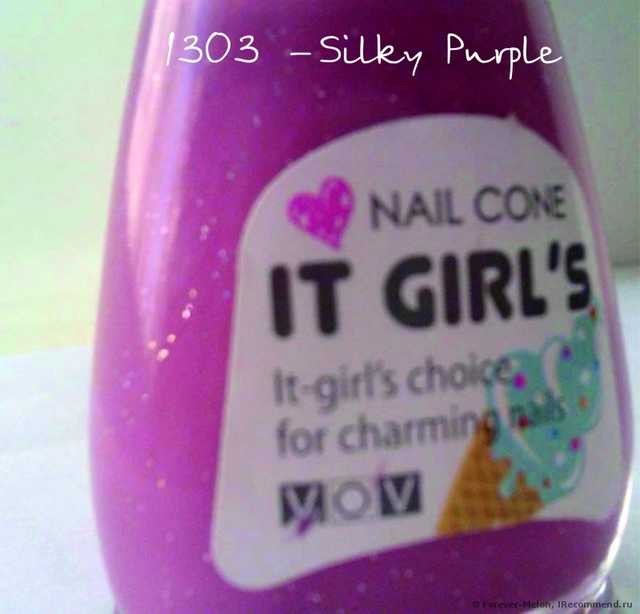 Лак для ногтей VOV nail cone IT GIRL'S - фото