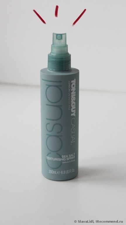 текстурирующий спрей для волос «Морская соль» TONI&GUY Hair Meet Wardrobe