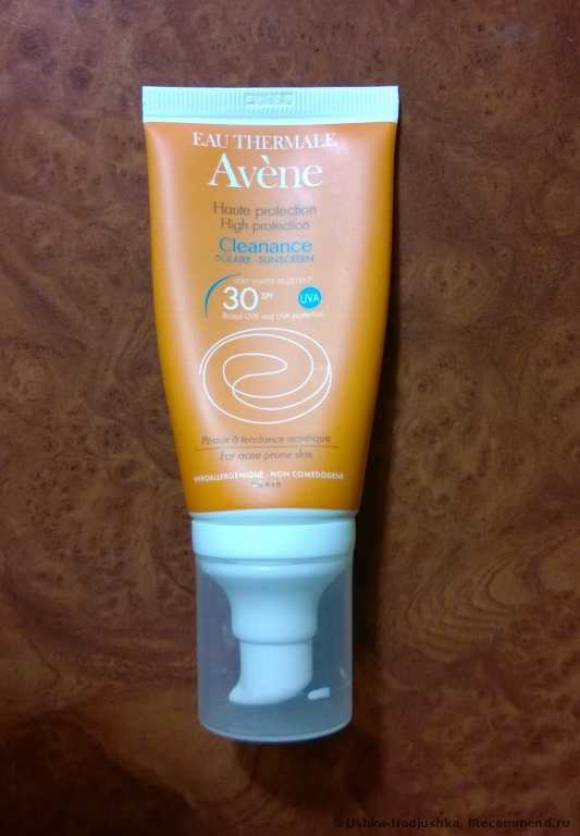 Солнцезащитное средство для лица Avene Cleanance SPF30 эмульсия для кожи с акне - фото