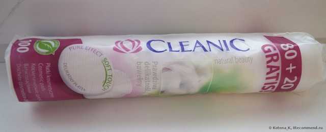 Ватные диски Cleanic Косметические диски Cleanic PURE EFFECT - фото