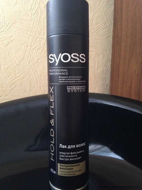Лак для волос SYOSS HOLD & FLEX Упругая фиксация и эластичность - фото