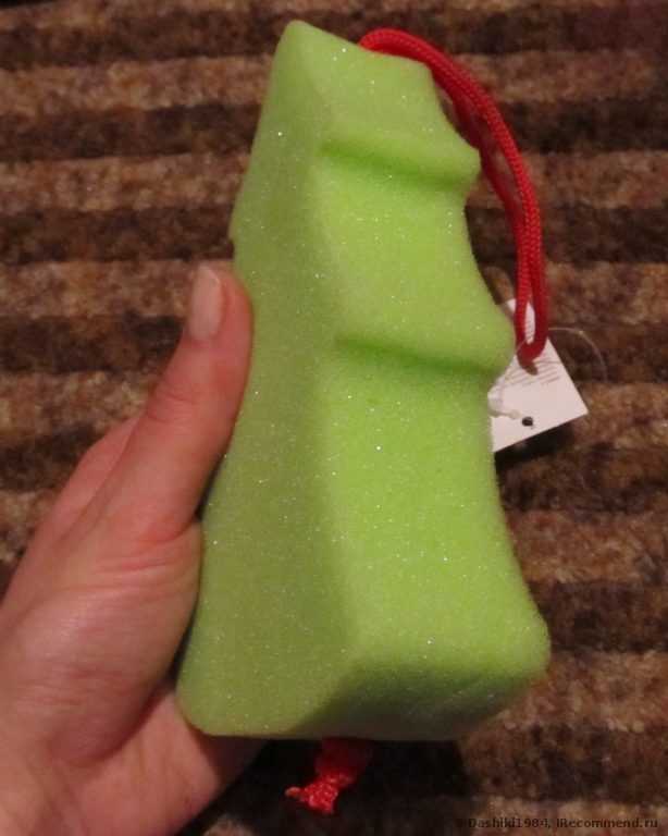 Губка для тела Oriflame Новогодние мотивы Christmas Sponge - фото