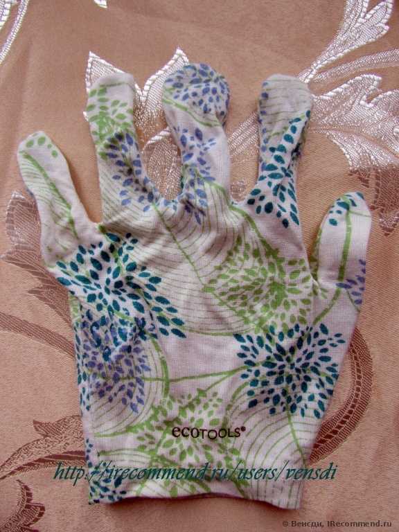Перчатки для увлажнения кожи Ecotools SPA Moisture Gloves, 1 Pair - фото