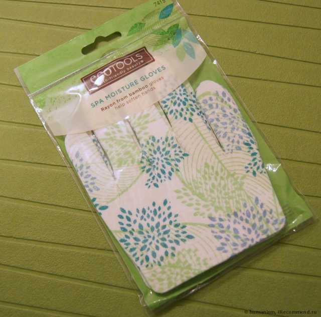 Перчатки для увлажнения кожи Ecotools SPA Moisture Gloves, 1 Pair - фото