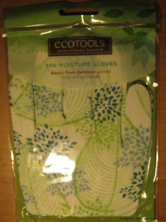 Перчатки для увлажнения кожи Ecotools SPA Moisture Gloves, 1 Pair - фото