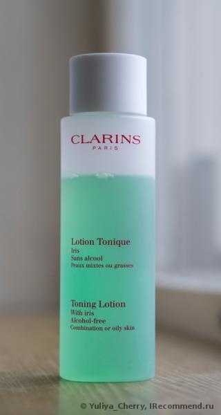 Лосьон для лица Clarins Purifing Lotion tonique with Iris Sans Alcohol - фото