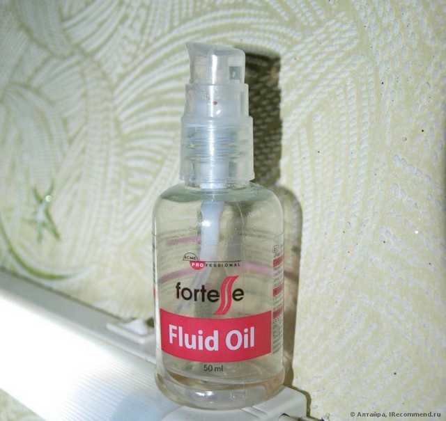 Жидкие кристаллы Fortesse Fluid oil c маслами репейника и цветов лавсонии - фото