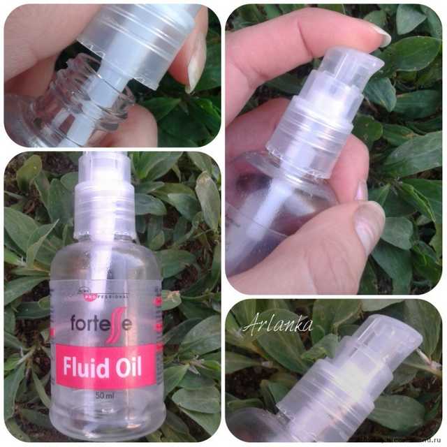 Жидкие кристаллы Fortesse Fluid oil c маслами репейника и цветов лавсонии - фото