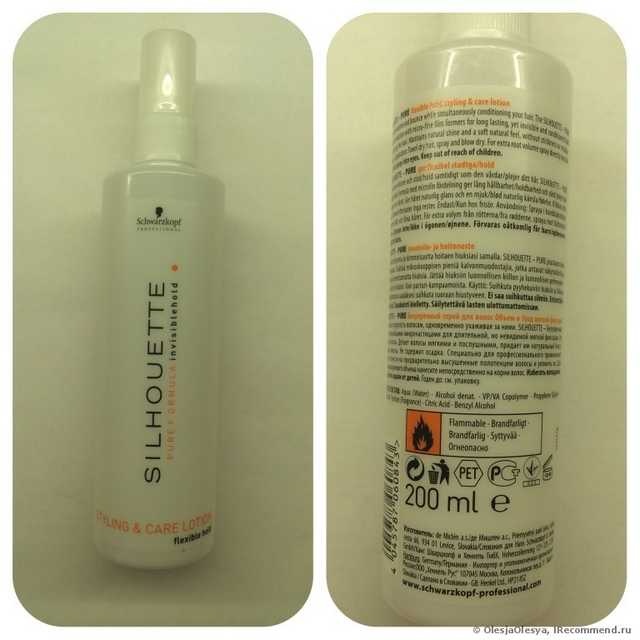 Спрей для волос Schwarzkopf Professional  Silhouette pure formula - фото