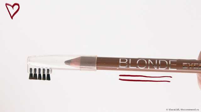 карандаш для бровей eyebrow liner by h&m в оттенке light brown