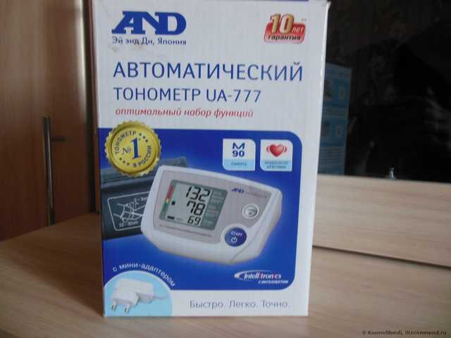 Тонометр  A&D Medical UA-777 автоматический - фото