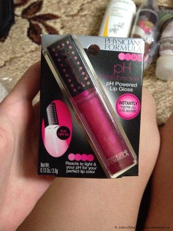 Блеск для губ Physician's Formula Inc., pH Matchmaker, pH Powered Lip Gloss, Pink - фото