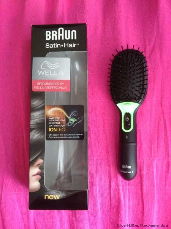 Расческа с функцией ионизации Braun Satin-Hair 7 brush - фото