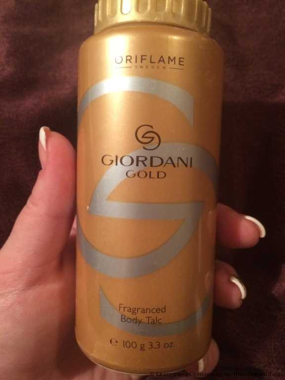 Тальк  Oriflame Ароматизированный тальк для тела Oriflame Giordani Gold - фото