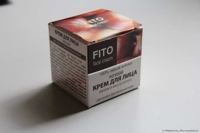 Крем для лица ночной FITO для сухой и чувствительной кожи - фото