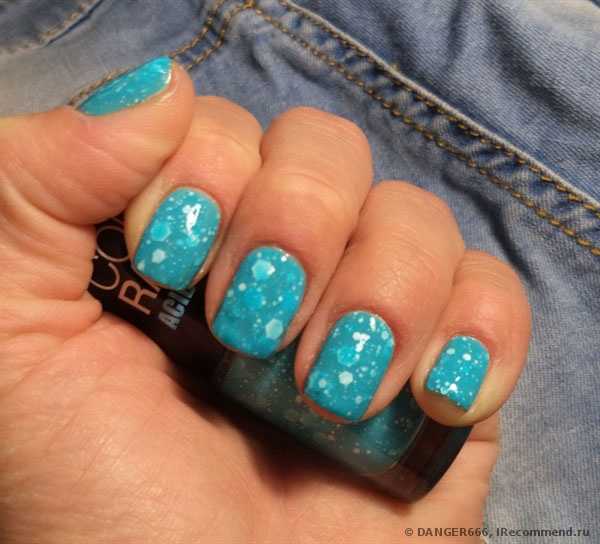 Лак для ногтей MAYBELLINE  Colorama Acid Wash  Колорама Эффект варенных джинс - фото