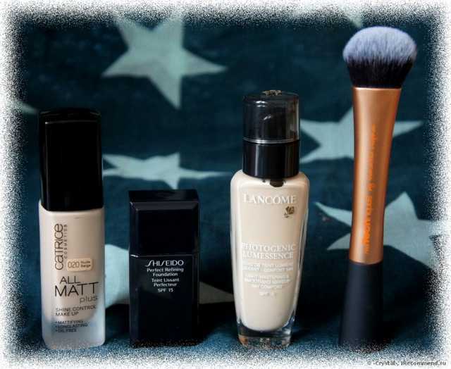 Кисть Real Techniques Expert Face Brush и Мои Тональные Основы