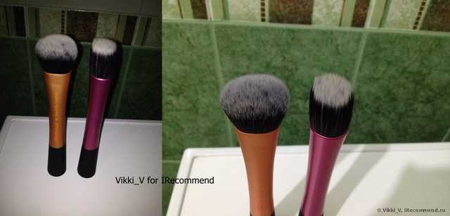 Кисть для нанесения тональной основы Real Techniques by Samantha Chapman Your Base/Flawless, Expert Face Brush - фото