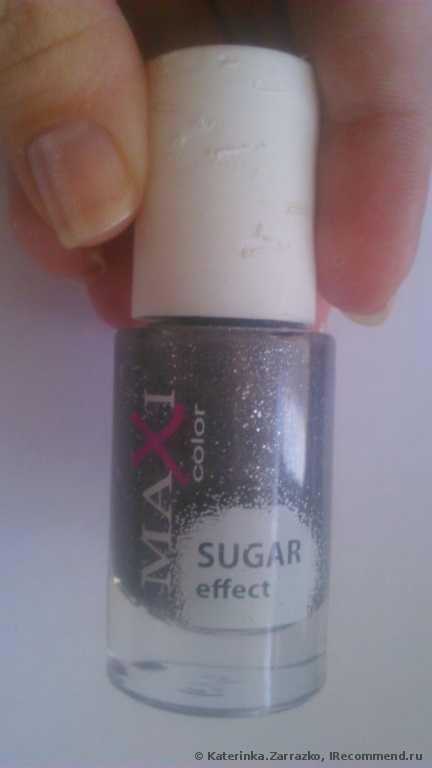 Лак для ногтей   Sugar Effect Maxi Color - фото