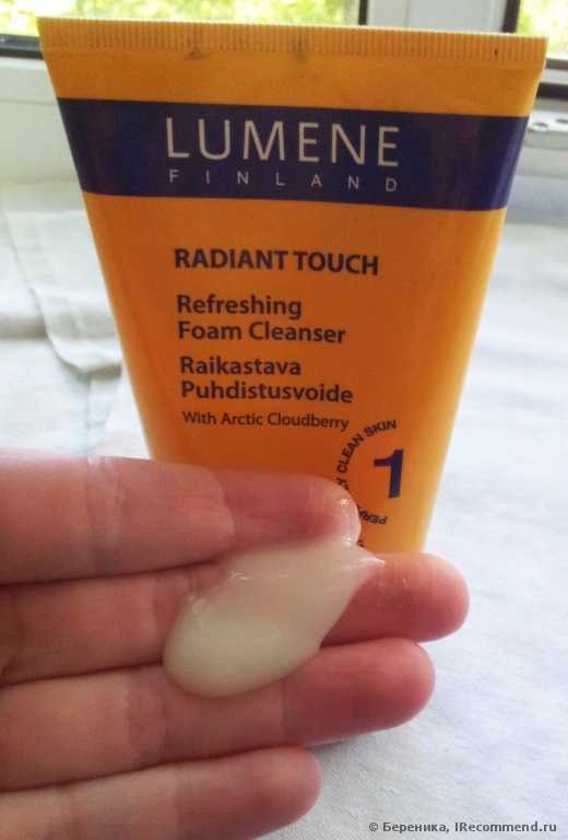 Пенка для умывания Lumene radiant touch (для нормальной и комбинированной кожи) - фото