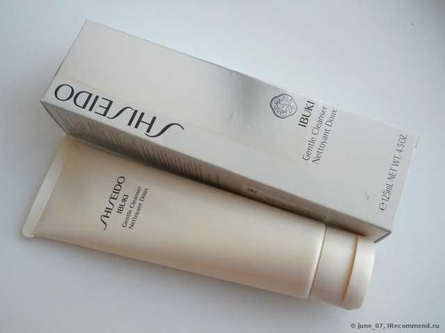 Пенка для умывания Shiseido iBUKI Gentle Cleanser Nettoyant Doux - фото