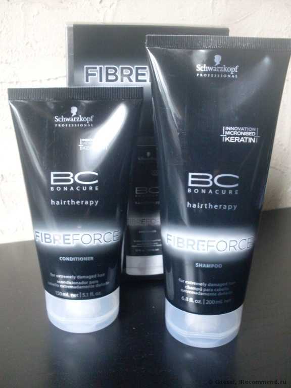 Шампунь восстанавливающий Schwarzkopf Professional  BC Bonacure Fibre Force - фото