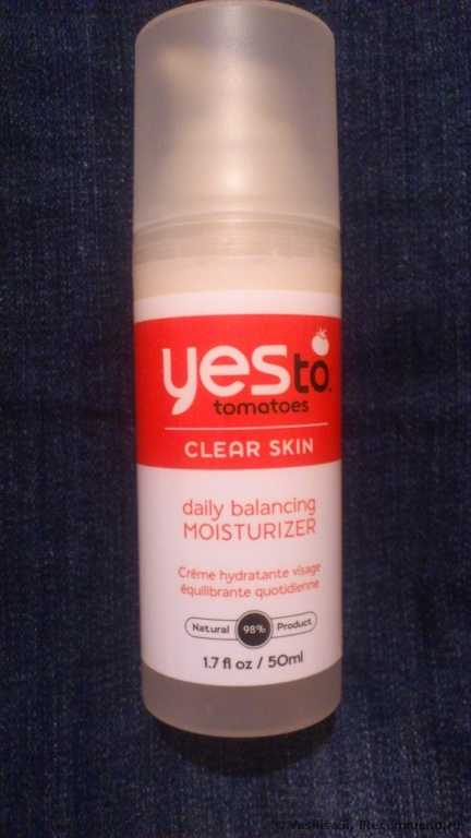 Крем для лица YES TO  Yes To Tomatoes Clear Skin Daily Balancing Moisturizer - фото
