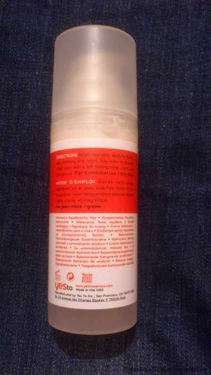 Крем для лица YES TO  Yes To Tomatoes Clear Skin Daily Balancing Moisturizer - фото