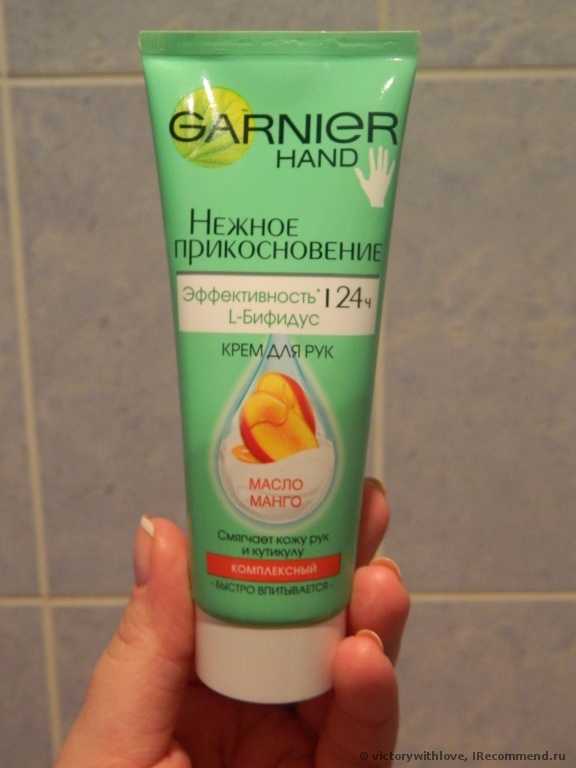 Крем для рук Garnier Крем/ Нежное прикосновение 24 часа. С маслом манго - фото