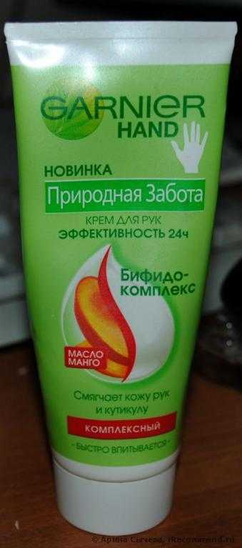 Крем для рук Garnier Крем/ Нежное прикосновение 24 часа. С маслом манго - фото