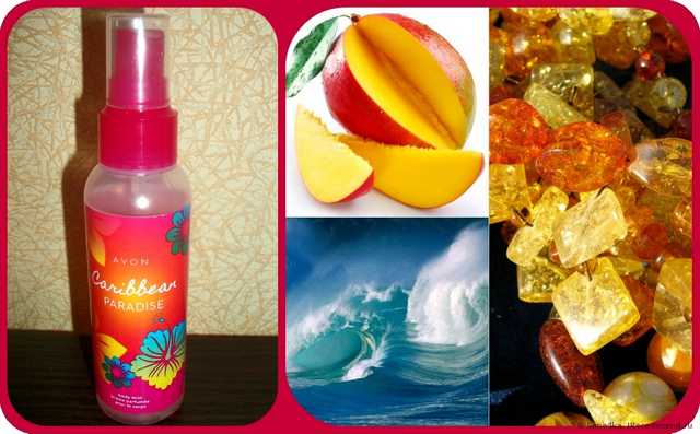 Avon Парфюмированный спрей для тела Caribbean Paradise - фото