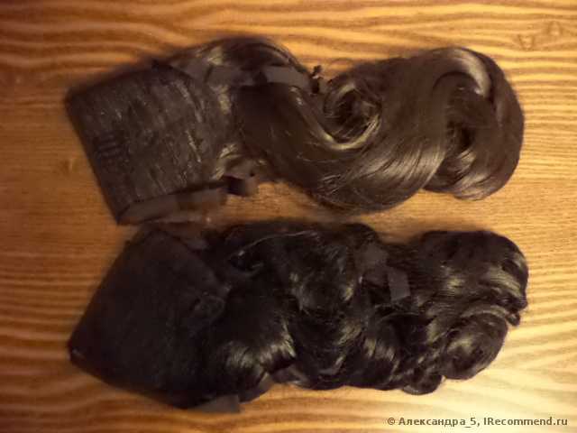 Искусственный накладной конский хвост Aliexpress   Long Curly Ponytail Pony Wig Wavy - фото