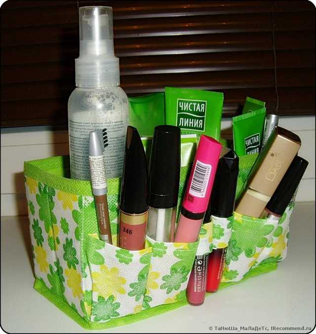 Коробка Buyincoins Folding Make Up Cosmetic Storage Box Container Bag Case - фото
