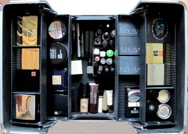 Металлический кейс для хранения средств макияжа Л'Этуаль TRAIN CASE XL - фото