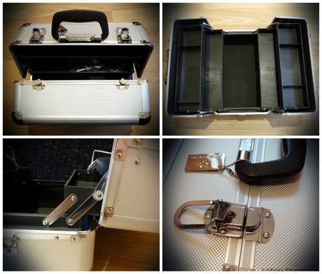 Металлический кейс для хранения средств макияжа Л'Этуаль TRAIN CASE XL - фото
