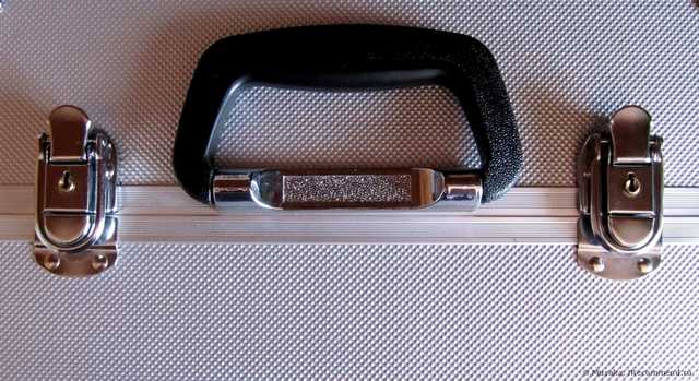 Металлический кейс для хранения средств макияжа Л'Этуаль TRAIN CASE XL - фото