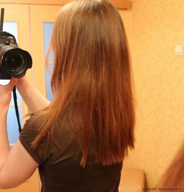 Подравнивание кончиков волос в салоне - фото